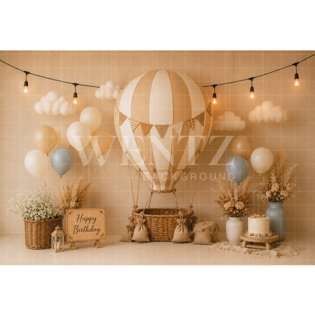 Fundo Fotográfico em Tecido Smash The Cake / Backdrop 8683