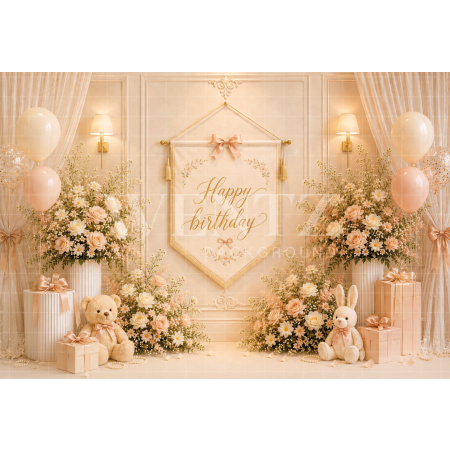 Fundo Fotográfico em Tecido Smash The Cake / Backdrop 8720