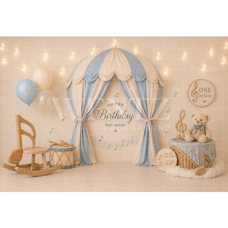 Fundo Fotográfico em Tecido Smash The Cake / Backdrop 8766