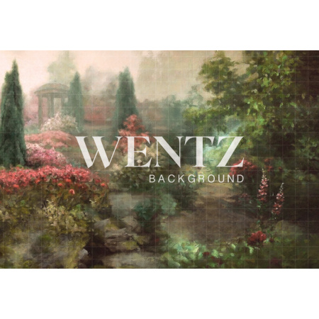 Fundo Fotográfico em Tecido Jardim Florido / Backdrop CW78