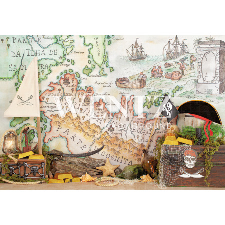 Fundo Fotográfico em Tecido Pirata / Backdrop 2288