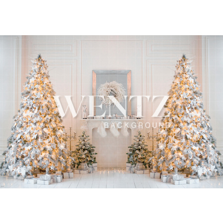 Fundo Fotográfico em Tecido Sala de Natal / Backdrop 2334