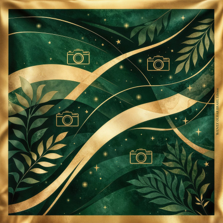 Lenço Wentz Olhar Brasil Edition – 70 x 70 / LW01