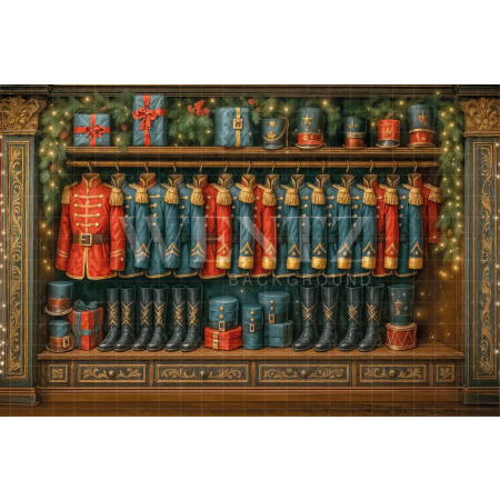 Fundo Fotográfico em Tecido Natal / Backdrop 7659