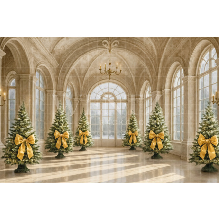 Fundo Fotográfico em Tecido Natal / Backdrop 7086