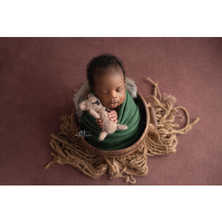 Fundo Fotográfico em Tecido Textura Terracota / Backdrop 1519