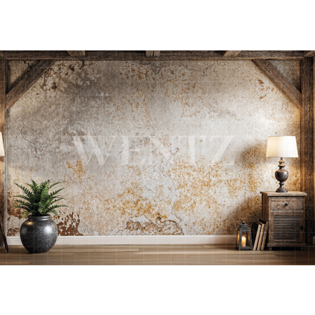 Fundo Fotográfico em Tecido Parede Rustica Dia dos Pais / Backdrop 7259