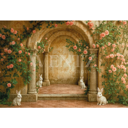 Fundo Fotográfico em Tecido Páscoa / Backdrop 7959