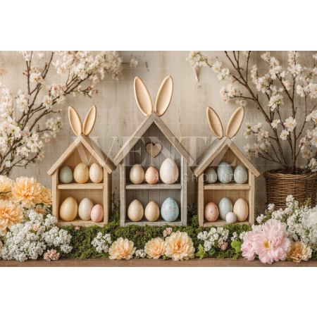 Fundo Fotográfico em Tecido Páscoa / Backdrop 7980