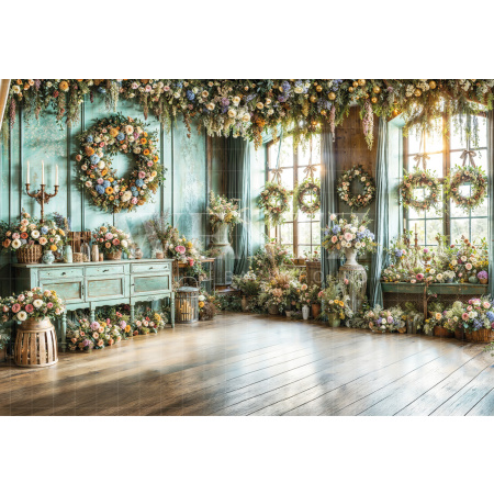 Fundo Fotográfico em Tecido Páscoa / Backdrop 6662