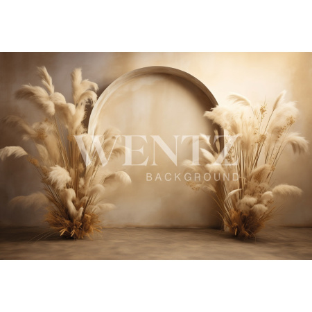 Fundo Fotográfico em Tecido Dia das Mães Arco Boho / Backdrop 5747