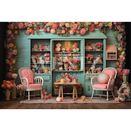 Fundo Fotográfico em Tecido Páscoa / Backdrop 5503