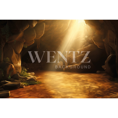 Fundo Fotográfico em Tecido Gruta de Páscoa / Backdrop 5516