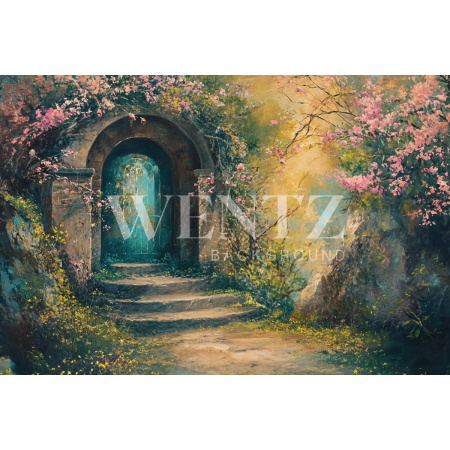 Fundo Fotográfico em Tecido Páscoa / Backdrop 5545