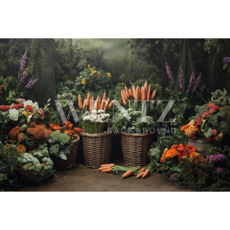 Fundo Fotográfico em Tecido Páscoa / Backdrop 5552