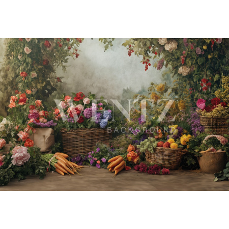 Fundo Fotográfico em Tecido Páscoa / Backdrop 5571