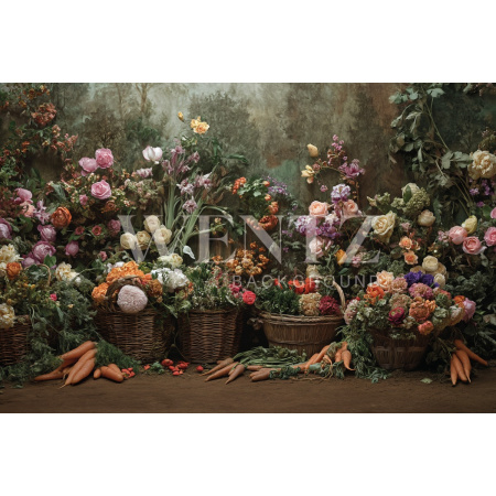 Fundo Fotográfico em Tecido Páscoa / Backdrop 5593