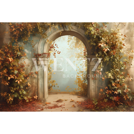 Fundo Fotográfico em Tecido Dia das Mães Arco Florido / Backdrop 5733