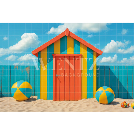 Fundo Fotográfico em Tecido Verão / Backdrop 7883