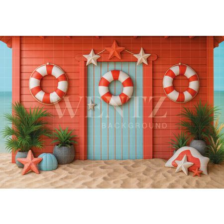 Fundo Fotográfico em Tecido Verão / Backdrop 7884