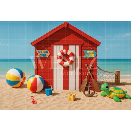 Fundo Fotográfico em Tecido Verão / Backdrop 7892