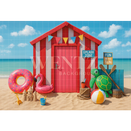 Fundo Fotográfico em Tecido Verão / Backdrop 7885