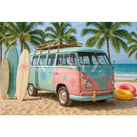 Fundo Fotográfico em Tecido Verão / Backdrop 7913