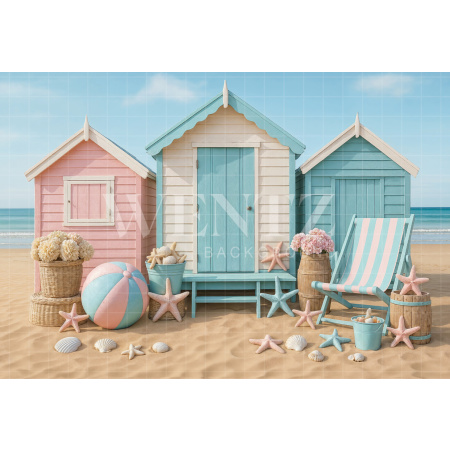 Fundo Fotográfico em Tecido Verão / Backdrop 7915