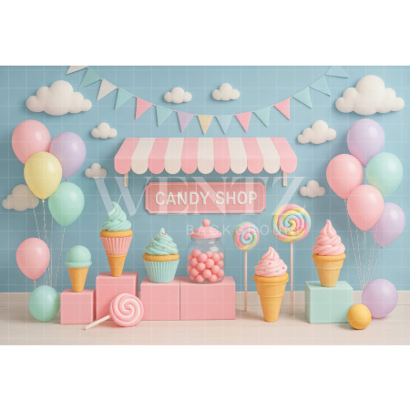 Fundo Fotográfico em Tecido Verão / Backdrop 7920